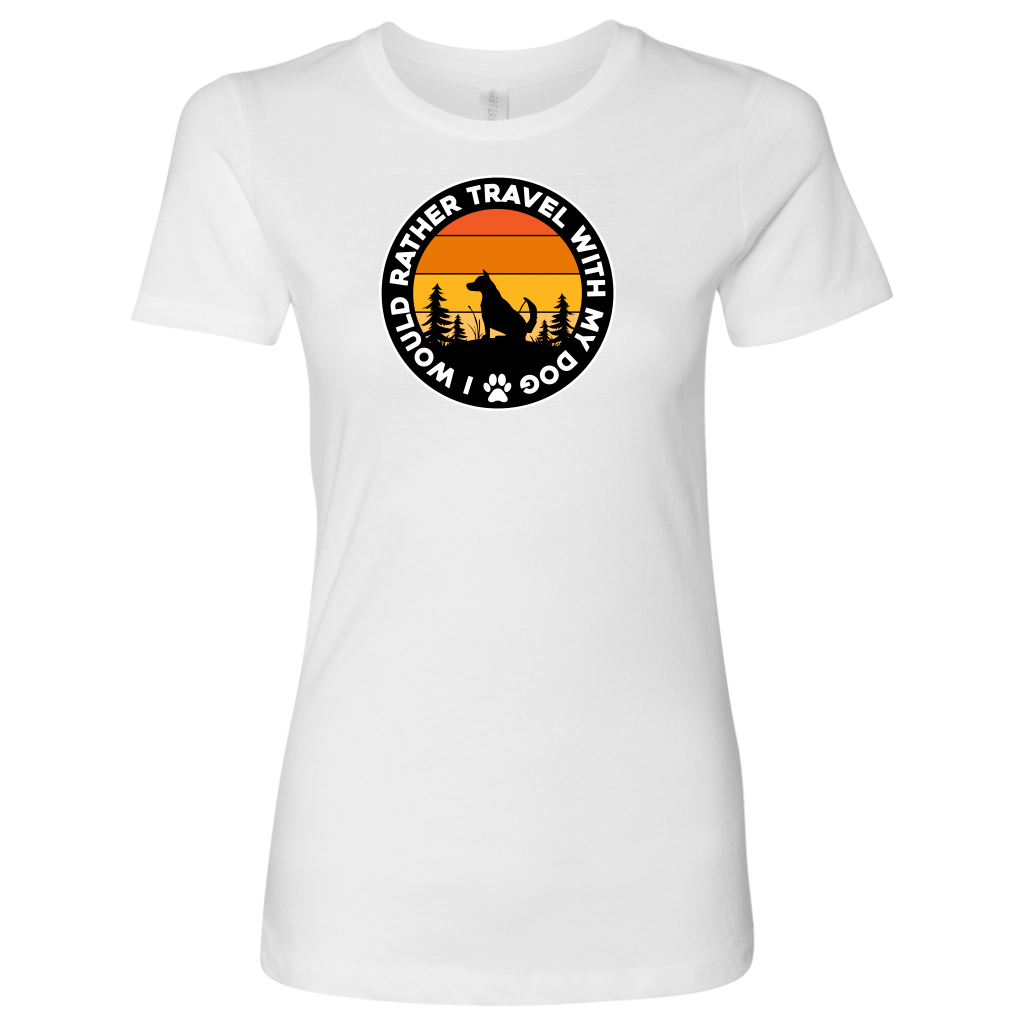 Travel W/Dog Women's Shirt